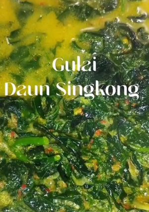 Foto resep Gulai daun singkong + tips supaya daun tetap hijau & empuk