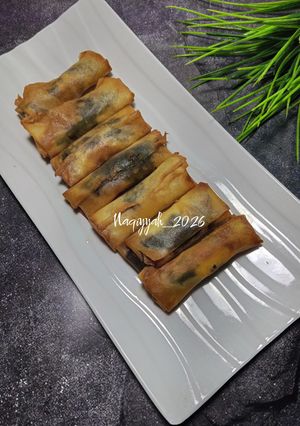 Foto resep Lumpia isi nangka cokelat keju
