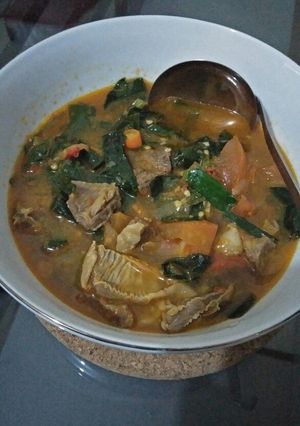 Foto resep Tongseng daging kambing kuah tomyam