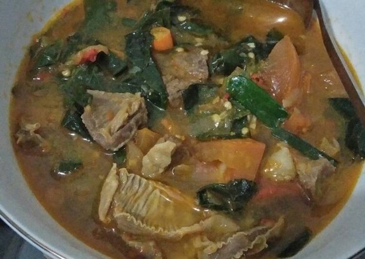 Cara Membuat Tongseng daging kambing kuah tomyam yang Menggugah Selera