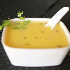 A picture of Dal ka shorba.