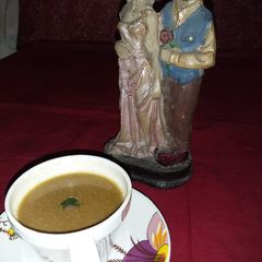 A picture of Jaggery tea.