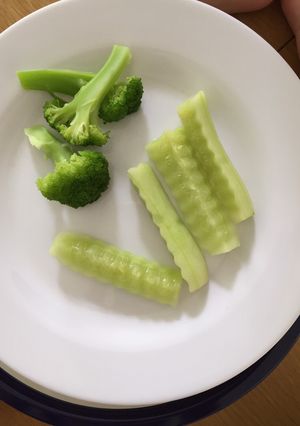 Hình của món Ăn dặm BLW - ngày 3 - con 6m3d.