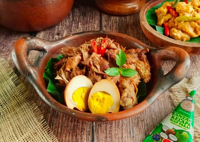 Bagaimana cara bikin Gudeg Praktis dijamin menggugah selera