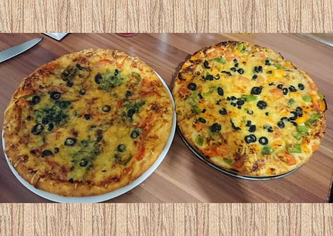 Recipe of Speedy Chicken tikka pizza