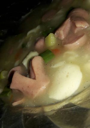 Foto resep Sup sosis super mudah