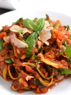 Gluténmentes cukkini "spagetti" recept fotója