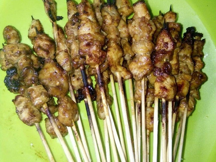 Cara Bikin Sate Ayam Bumbu Kecap Enak