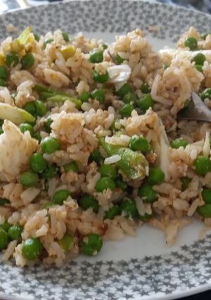 A picture of Green Eyes Fried Rice.