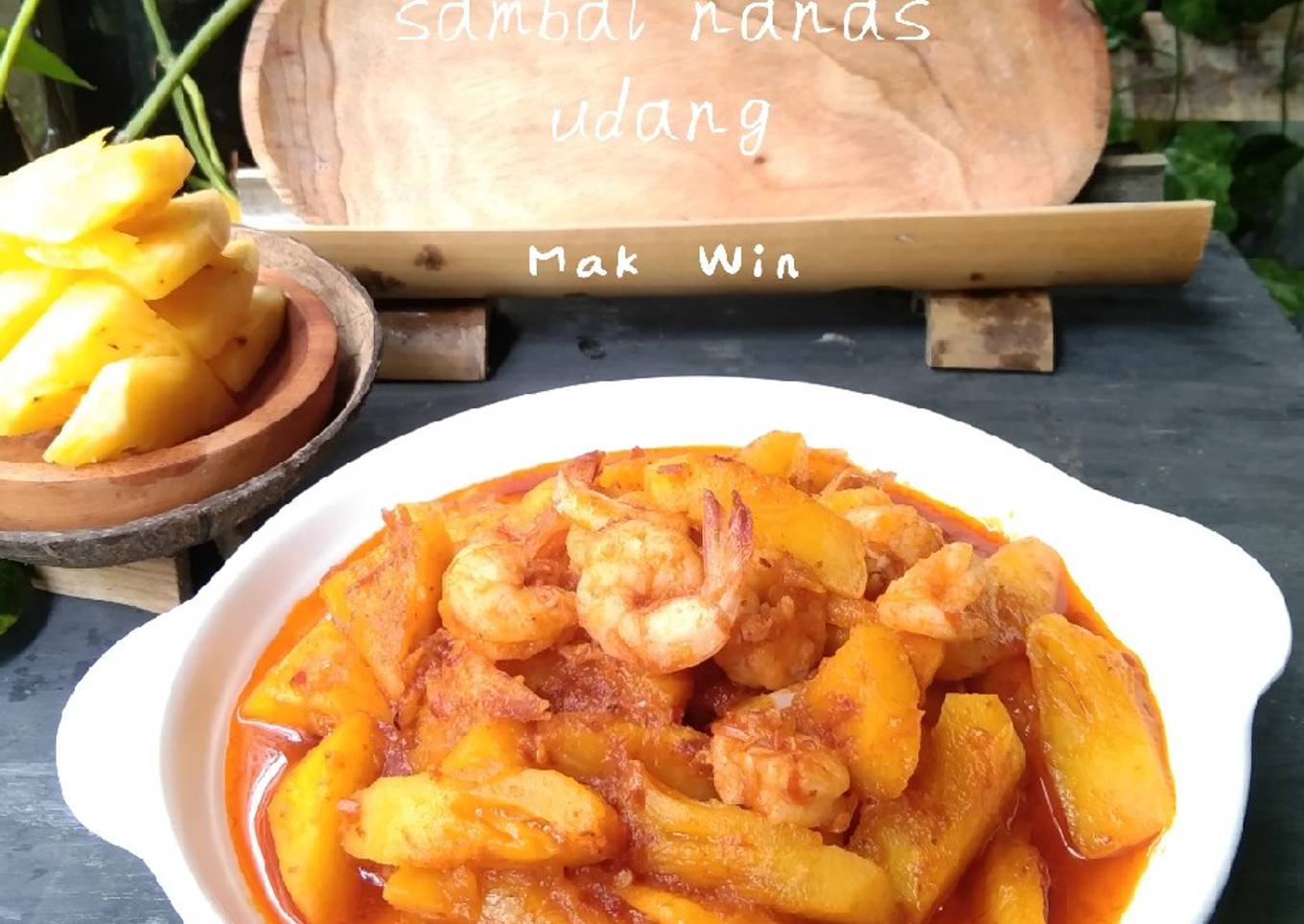 Sambal nanas udang khas pontianak