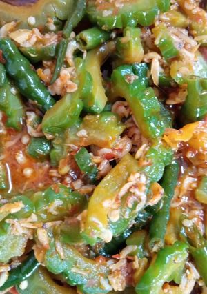 Foto resep Tumis pare cabe hijau