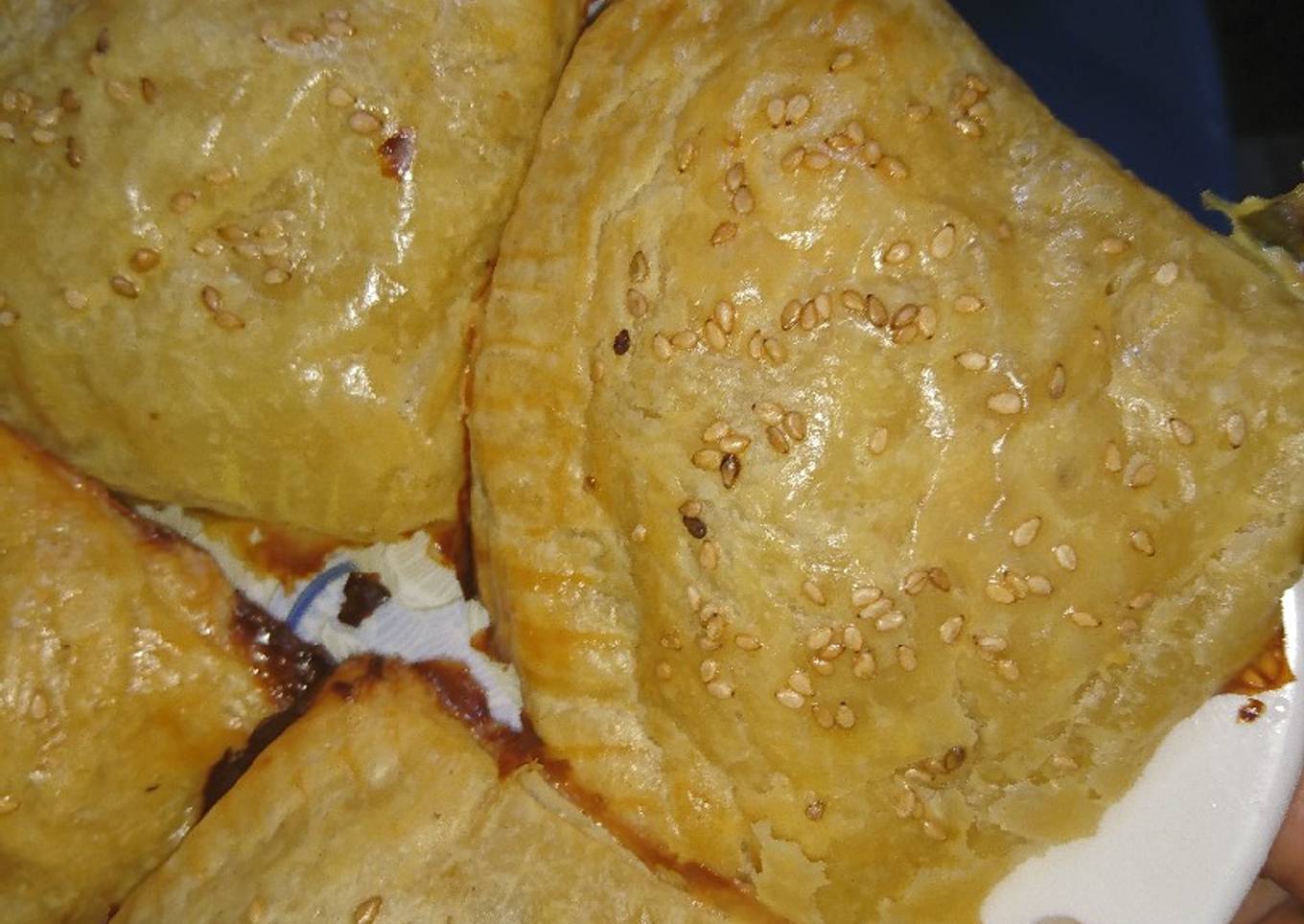Pattis on patela with ready-made paratha