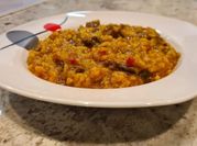 Una foto de carrillada con arroz