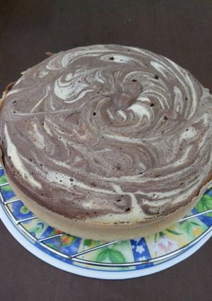 Foto resep Cake marmer putih telur (PR_rame2 bolu)