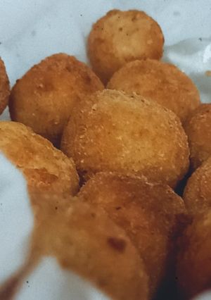 عکسی از دستور توپک سیب زمینی و مرغ