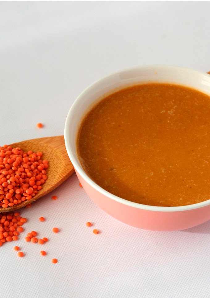 Una foto de Crema de Lentejas, sencilla, rápida y supernutritiva