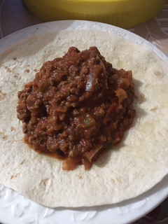 Una foto de Fajitas al estilo mi marido