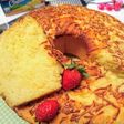 Bolu tape lembut (putih telur)