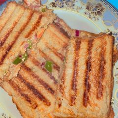 A picture of Cabbage Cheese Sandwich.
