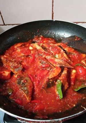 Foto resep Pindang tongkol iris bumbu sarden