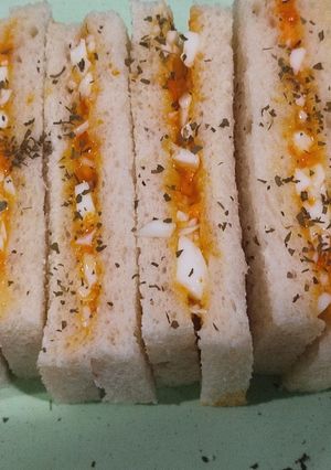 Foto resep Tamago Sando Japanese Sweet Egg Sandwich