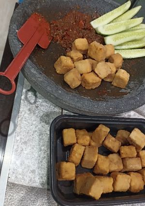 Foto resep Tempe Dadu Sambal Terasi