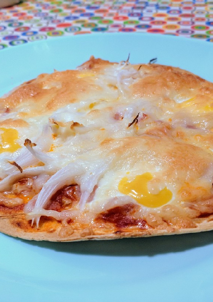 Una foto de Pizza ligera