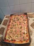 Pizza estilo bomba