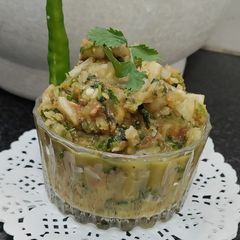 A picture of Mooli ki Chutney.