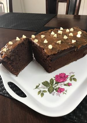 Csokis-mogyoróvajas banánkenyér recept fotója
