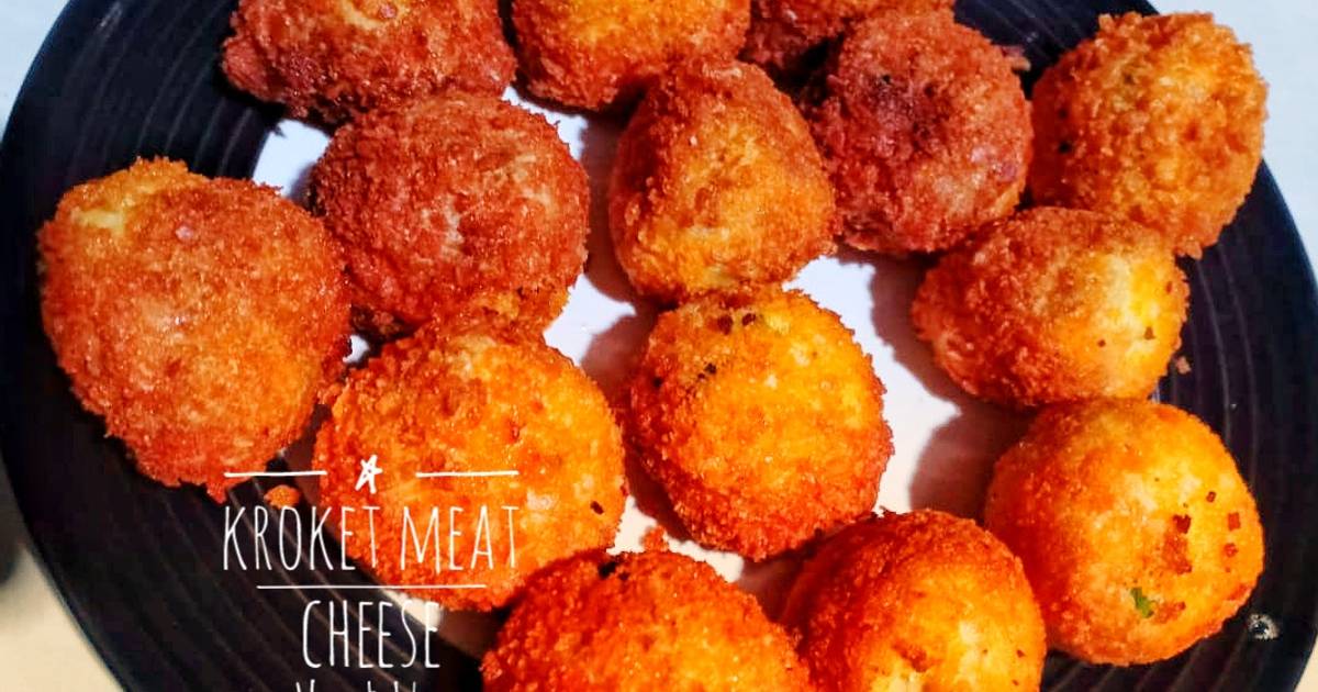 Resep 79. Kroket Meat Cheese Vegetables oleh NitaMaha's Kitchen Cookpad