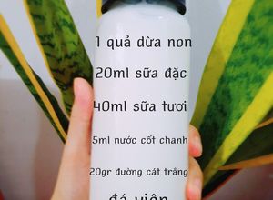 Hình của món 🥥 SINH TỐ DỪA SÁP 🥥.