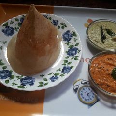 A picture of Pyramid dosa.