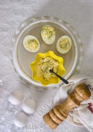 A picture of Breakfast Eggs.