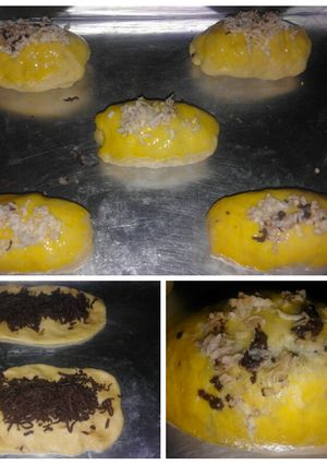 Foto resep Roti isi coklat menul dan empuk