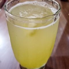 A picture of Kerry ka sharbat (Raw mango juice).