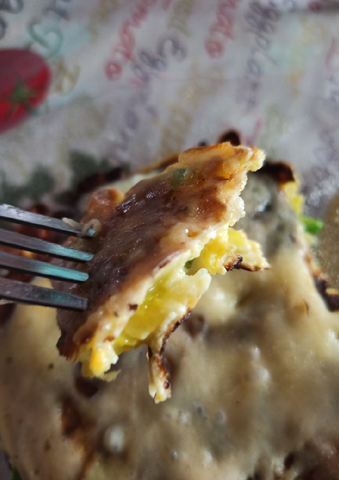 Una foto de Tortilla de zapallitos