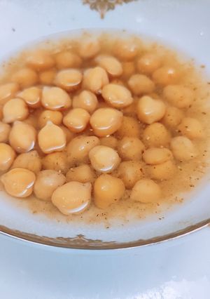عکسی از دستور شور نخود