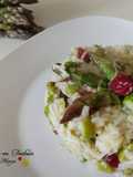 Risotto with Asparagus and Cranberries