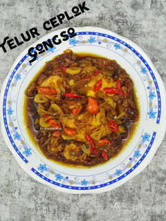 Foto resep 23. Telur Ceplok Gongso