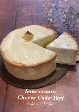 Foto resep Sour cream cheese tart
