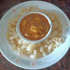 Lima Beans With Macaroni A picture of Lima Beans With Macaroni.
