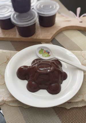 Foto resep Silky Choco Pudding