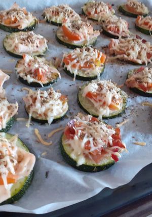 Foto principal de Mini pizza de calabacín