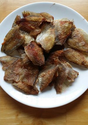 Hình của món Cá sặc chiên.