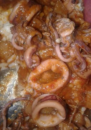 Foto resep Cumi masak merah