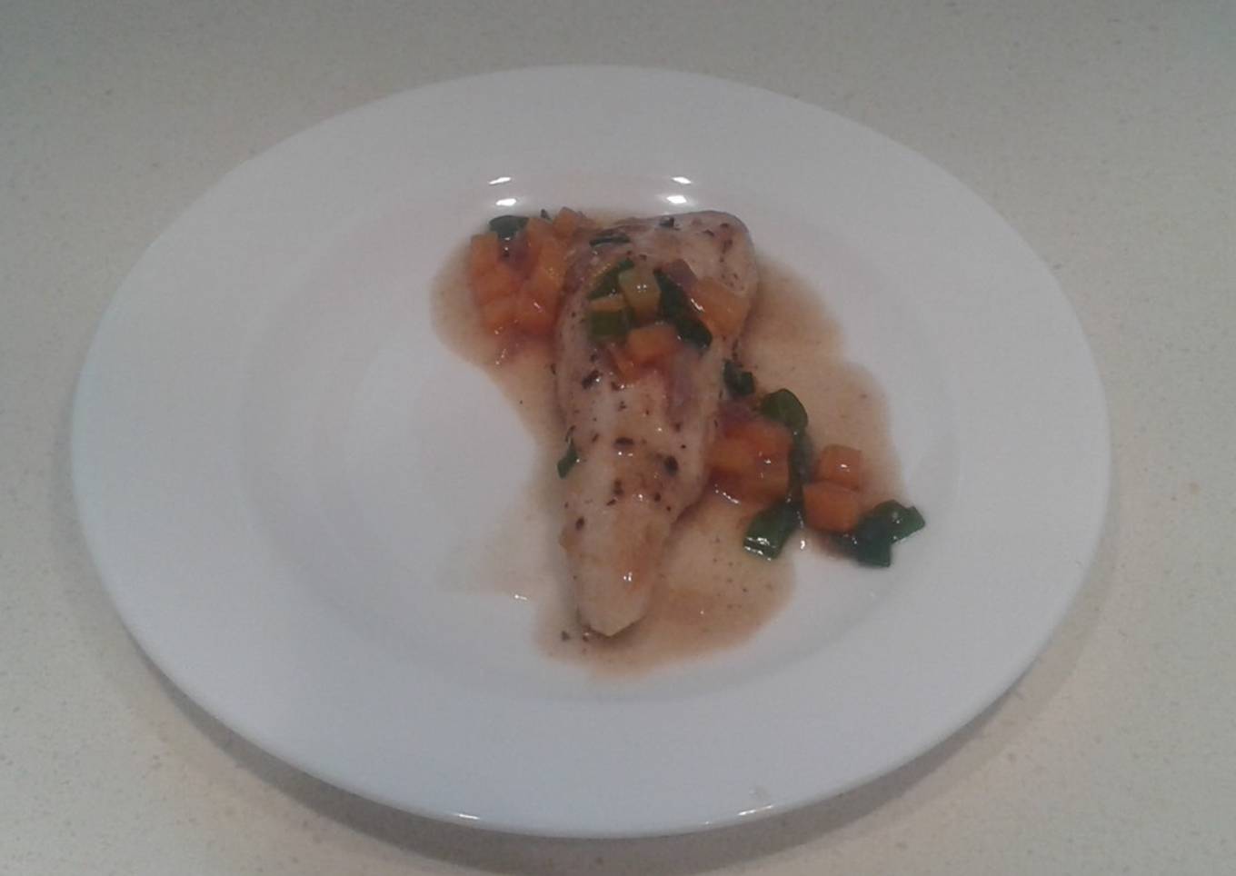 Pollo estilo asiático
