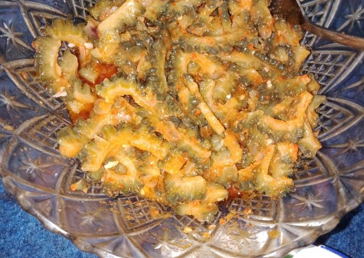 Resep Tumis Sambal Pare, Bikin Ngiler