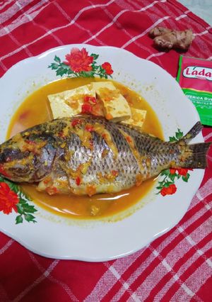 Foto resep Ikan mujaher kuah kuning pedas