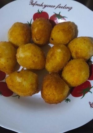 Une photo de Œufs de caille panés